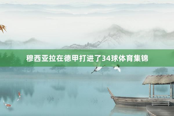 穆西亚拉在德甲打进了34球体育集锦