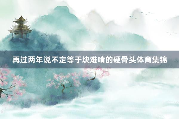 再过两年说不定等于块难啃的硬骨头体育集锦