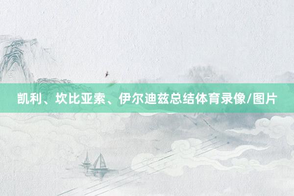 凯利、坎比亚索、伊尔迪兹总结体育录像/图片