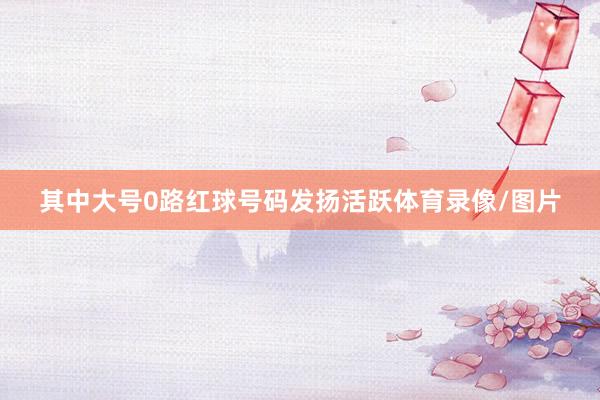 其中大号0路红球号码发扬活跃体育录像/图片