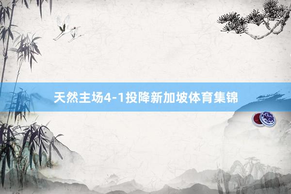 天然主场4-1投降新加坡体育集锦
