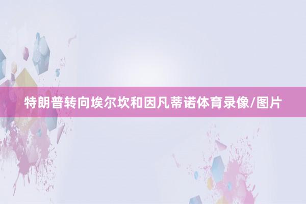 特朗普转向埃尔坎和因凡蒂诺体育录像/图片