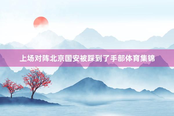 上场对阵北京国安被踩到了手部体育集锦