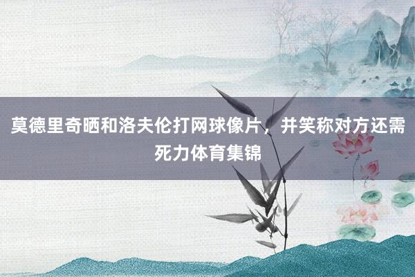 莫德里奇晒和洛夫伦打网球像片，并笑称对方还需死力体育集锦