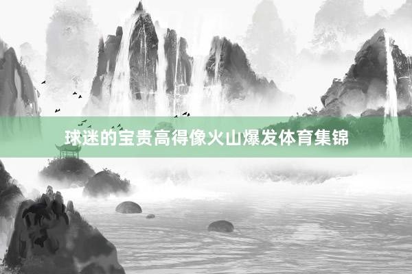 球迷的宝贵高得像火山爆发体育集锦