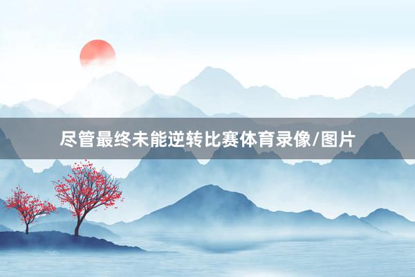 尽管最终未能逆转比赛体育录像/图片