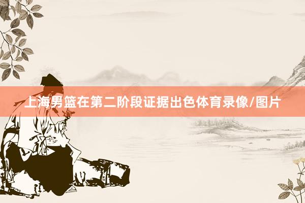 上海男篮在第二阶段证据出色体育录像/图片