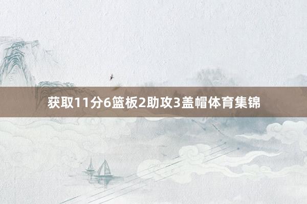 获取11分6篮板2助攻3盖帽体育集锦